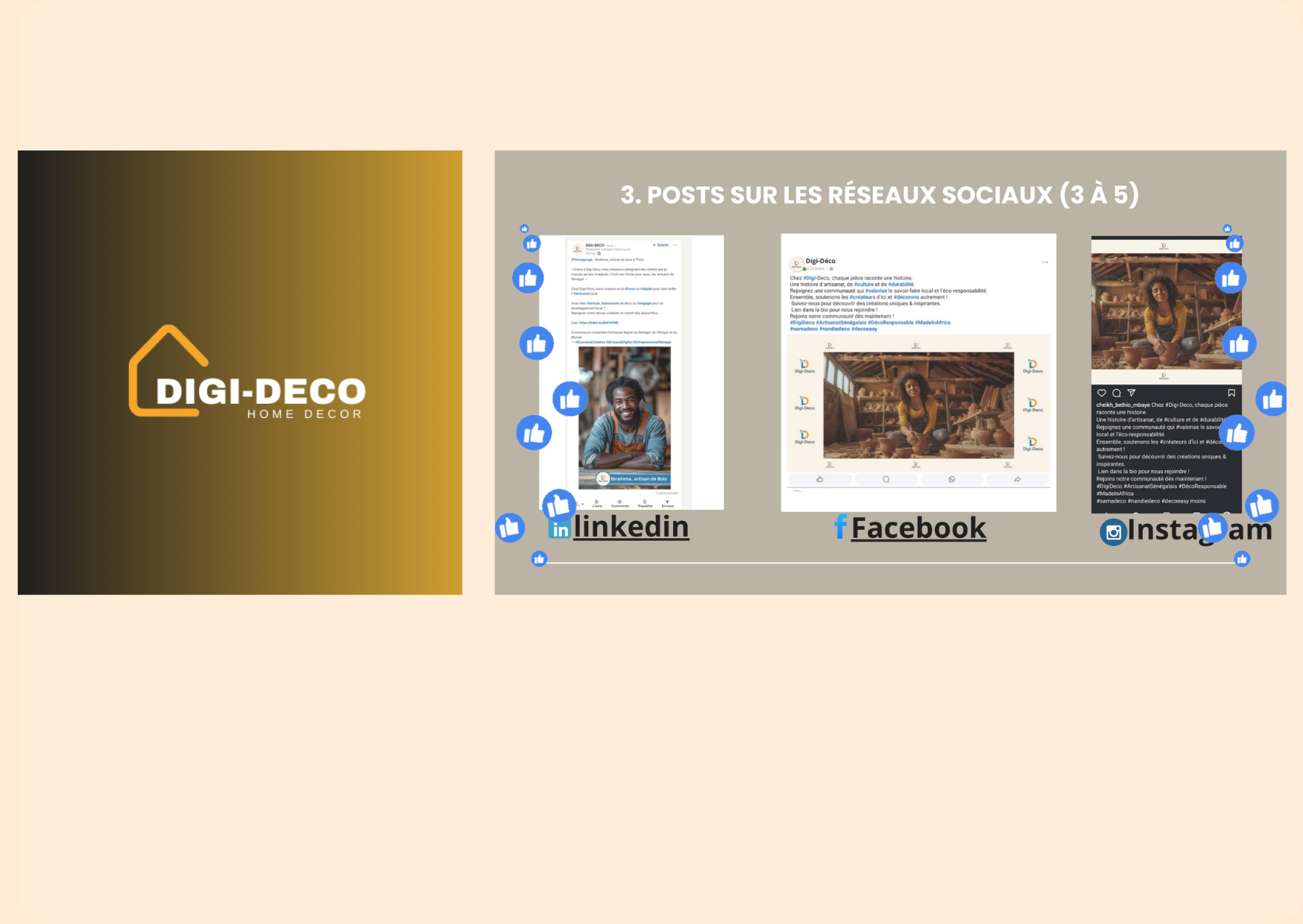 Mockup du projet Digi-Deco